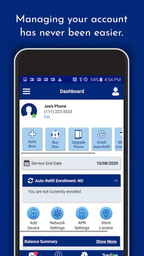 My Tracfone: Account Manager screenshot 1