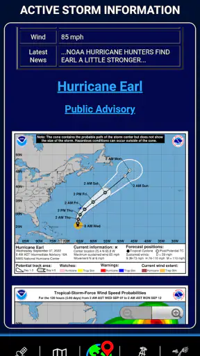 Track-It Hurricane Tracker screenshot 3