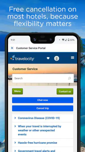 Travelocity Hotels & Flights screenshot 2
