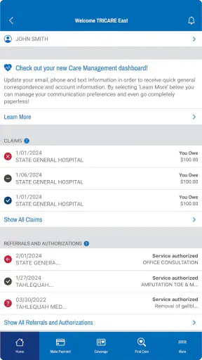 TRICARE East screenshot 10