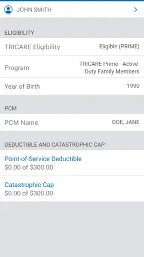 TRICARE East screenshot 6