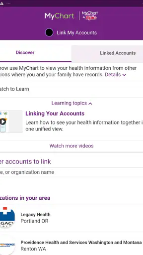 Trinity Health MyChart screenshot 12