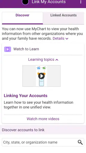 Trinity Health MyChart screenshot 6