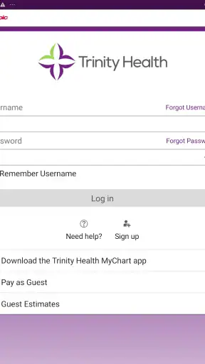 Trinity Health MyChart screenshot 7