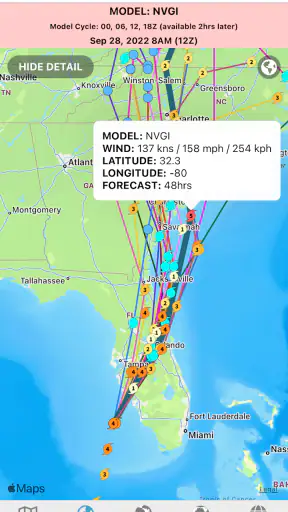 Tropical Hurricane Tracker screenshot 4