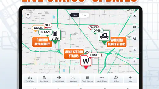 Trucker Guide: Truck Stops screenshot 10