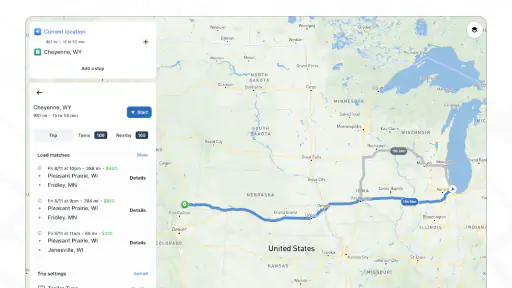 TruckMap - Truck GPS Routes screenshot 10