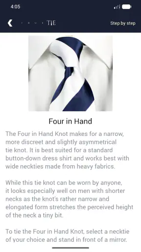 True Tie: Tie Knot Guide screenshot 4