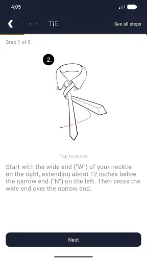 True Tie: Tie Knot Guide screenshot 6