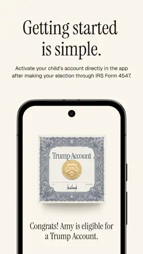 Trump Accounts: Official App screenshot 4