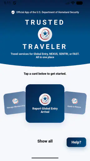 Trusted Traveler screenshot 1