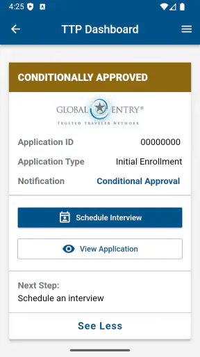 Trusted Traveler Programs screenshot 3
