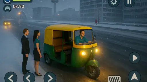 Tuk Tuk Rickshaw - Auto Game screenshot 12