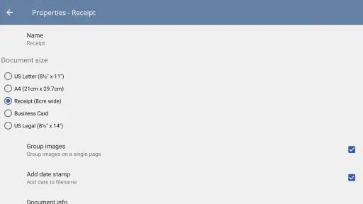 TurboScan™: PDF scanner screenshot 12
