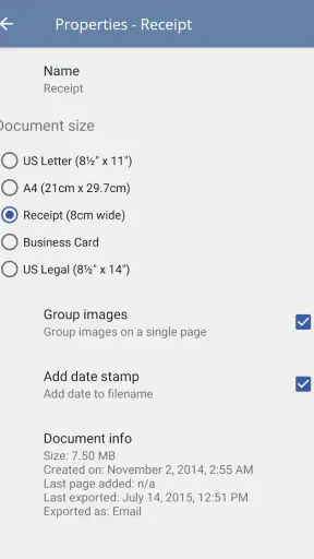 TurboScan™: PDF scanner screenshot 6