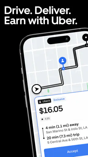 Uber - Driver: Drive & Deliver screenshot 9