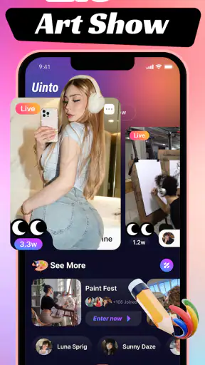 Uinto - Live Chat & Connect screenshot 3