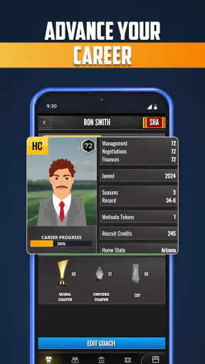 ULT College Football Coach screenshot 7