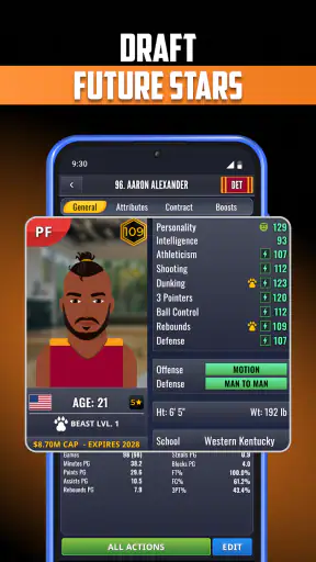 Ultimate Pro Basketball GM screenshot 2