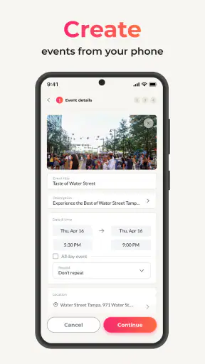 UNATION - Discover Events screenshot 2