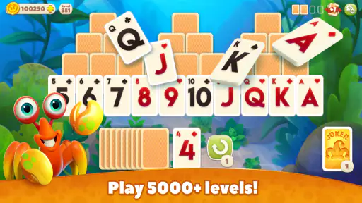 Undersea Solitaire Tripeaks screenshot 1