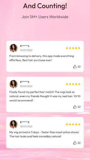 UNice: Wigs & Hair Bundles screenshot 4
