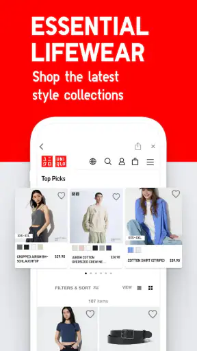 UNIQLO - Clothes Shopping screenshot 3