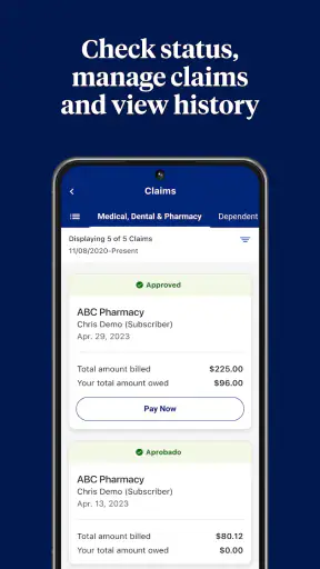 UnitedHealthcare screenshot