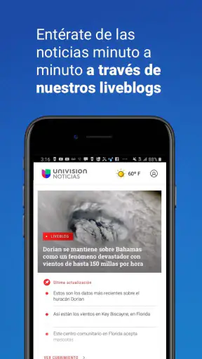 Univision Noticias screenshot 4