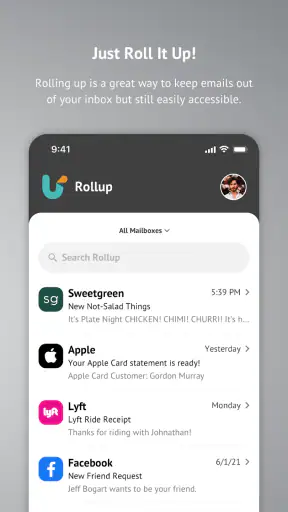 Unroll.Me - Inbox Mail Cleaner screenshot 6