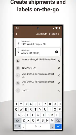 UPS screenshot 4