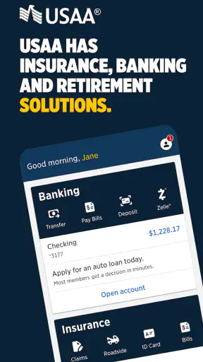 USAA Mobile screenshot 1