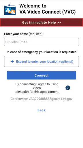 VA Video Connect screenshot 2