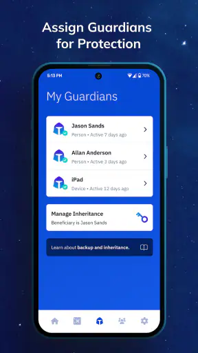 Vault12: Inherit Crypto Wallet screenshot 4