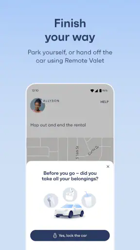 Vay - rent a car by the minute screenshot 6