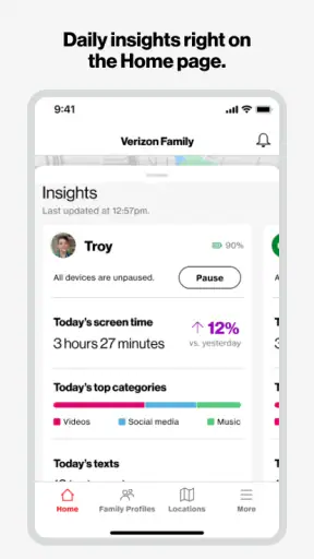 Verizon Family screenshot 1