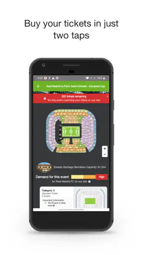 viagogo Tickets screenshot 3