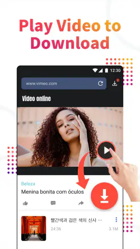 Video Downloader, Download All screenshot 4