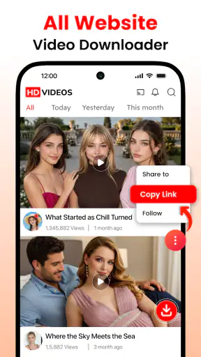 Video Downloader & HD Download screenshot 1