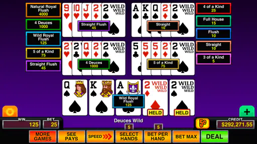 Video Poker Multi Pro Casino screenshot 10