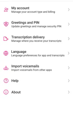 Visual Voicemail screenshot 6