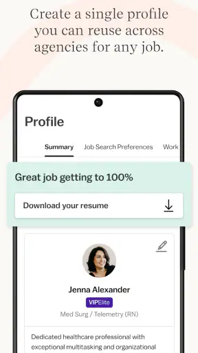 Vivian - Find Healthcare Jobs screenshot 3