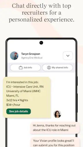 Vivian - Find Healthcare Jobs screenshot 6