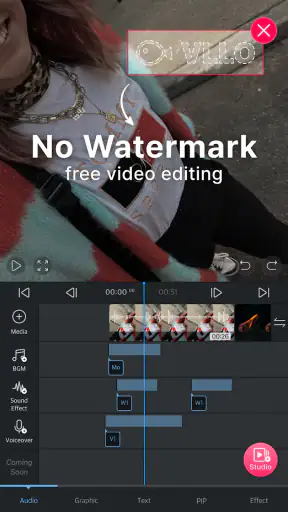 VLLO - Video Editor Vlog Edits screenshot 1