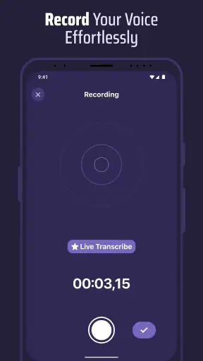 Voice & Transcribe - QuickVox screenshot 2