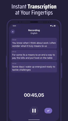 Voice & Transcribe - QuickVox screenshot 3