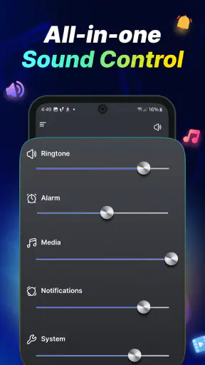 Volume Control Sound Launcher screenshot 2