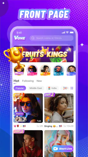 Vone: Live, Video Party & Fun screenshot 11