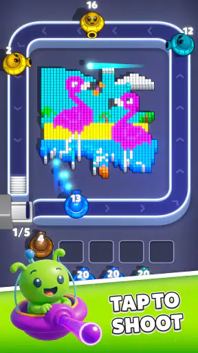 Voxel Blast Jam screenshot 2