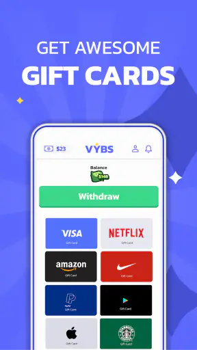 VYBS: Play & Earn Rewards screenshot 4